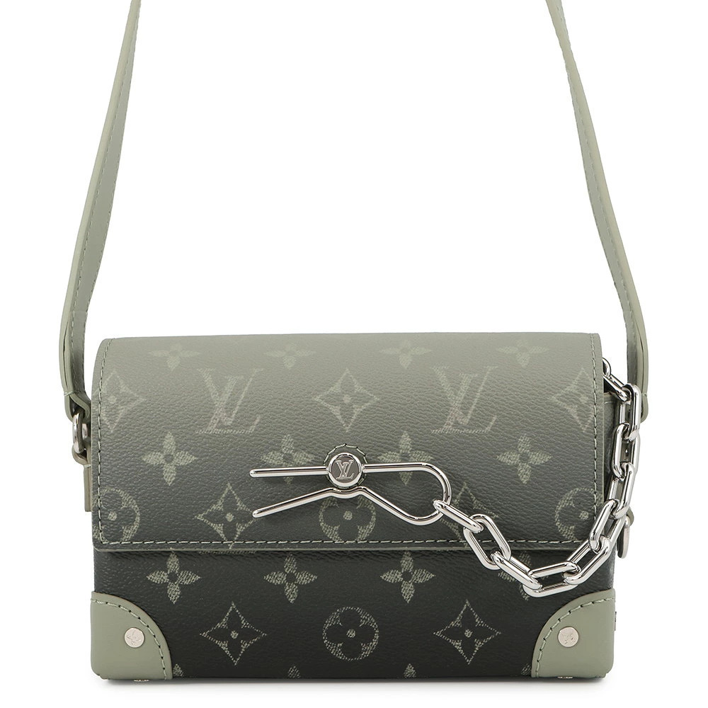 Louis Vuitton Long Wallet Monogram Gradient Steamer Wearable Shoulder Bag